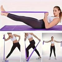 Banda De Resistencia Para Yoga Y Pilates Longitud Para Entrenamiento Y Estiramiento Elasticidad Para La Fortalecimiento Del Fitness Y Terapia Física Uso Doméstico - details 0