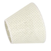 Pantalla de lámpara de Mesa Tejida de PE, cubierta de lámpara Tejida desgaste Resistant, Beige color, para portalámparas calibre E27 E14 - details 2