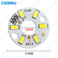 10pcs Tablero De Luz LED Alta Brillo 3W Blanco Cálido 5V Diámetro 31MM SMD 5730 Chip Para Transformación De Bombilla DIY Fuente De Luz Circular - details 2