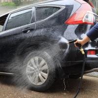 Pistola De Agua Para Lavado De Coche Alta Presión Herramienta De Riego Y Cepillado Acero Inoxidable Con Boquilla De Spray - details 4