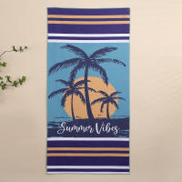 Toalla De Playa De Microfibra Secado Rápido Tamaño Grande 31.5*63 Pulgadas Toalla De Natación Super Absorbente Para Piscina - details 7