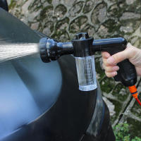 Pistola De Agua De Alta Presión Para Motocicleta Con 8 Modos Juego De Bobinas De Espuma Universal Herramientas De Limpieza Para Jardín Y Automóvil Accesorios Para Coche - details 4