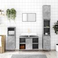 vidaXL Armario de baño madera de ingeniería 30x30x100 cm en color Roble artisan/Roble Sonoma/Madera antigua y más | almacenamiento funcional diseño moderno para baño dormitorio sala - details 7
