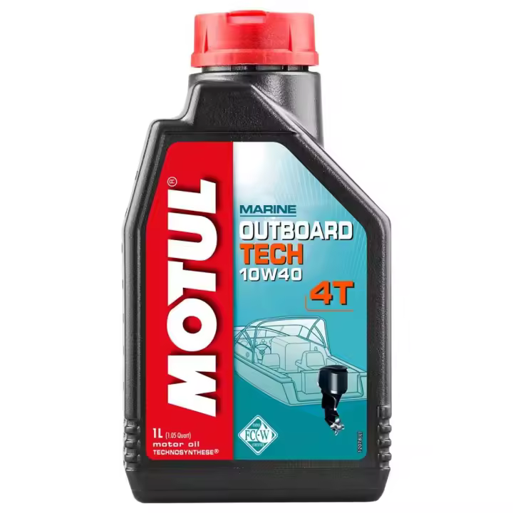 Motul Aceite De Motor Fueraborda Tech 4t 10w40 5l - 1