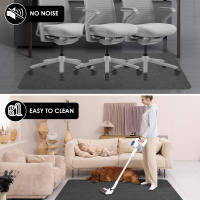 Alfombra De Silla De Computadora Antideslizante Autoadhesiva Protectora Para Escritorio Y Juego Resistente Al Desgaste Matriz De Bambú - details 6