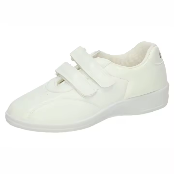Calzado Trabajo marca PERCLA para mujer en color blanco. ZAPATOS CÓMODOS - 1