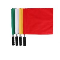 Bandera De Comando De Fútbol Para Competencias De Campo Bandera De Árbitro De Hierro Equipo De Indicación Y Signalización - details 0