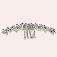 Peine Para El Cabello De Mujer Clásico Con Cristales Y Trenzado En Rotura De Rama De Bambú Para Estilizar El Cabello En Boda Y Accesorios De Moda - details 4