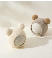 Set De Gorro Y Bufanda Para Bebé De Invierno Coral Fleece Cálido Para Niños Y Niñas Con Cuello Calentador Estilo Lindo Y Protección De Orejas - details 10