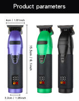 Wireless Barber Trimmer máquina de afeitar Eléctrica Profesional de Corte de pelo de los hambres - details 13