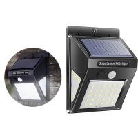 Lámpara Solar Exterior Con Sensor Inalámbrico Y Protección Contra El Agua 20-30 LEDs Para Jardín Decoración De Espacios Externos Luz De Pared Con Movimiento - details 1