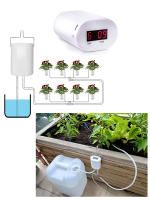 Kit De Sistema De Riego Automático Para Plantas Y Flores Con Timer De Bomba Sprinkler Drip Irrigation 2/4/8 Cabezas Herramienta De Jardín - details 14