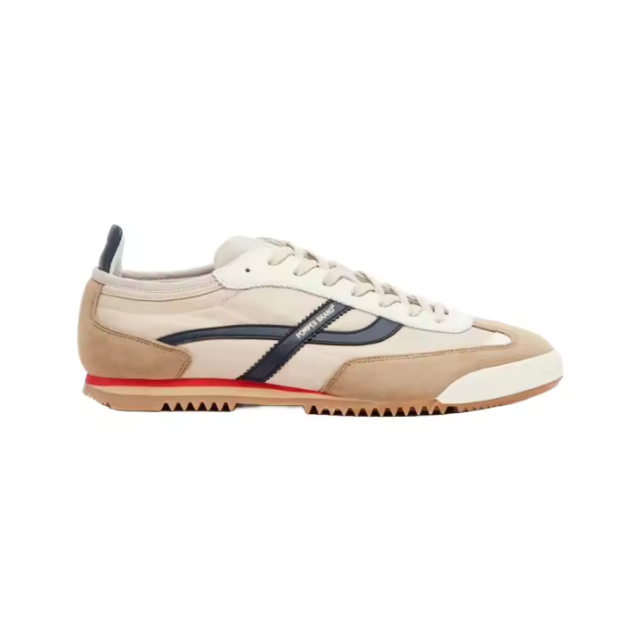 Zapatillas Beige Pompeii Kite Nylon Moss Navy Inspiradas en los 70 - 1