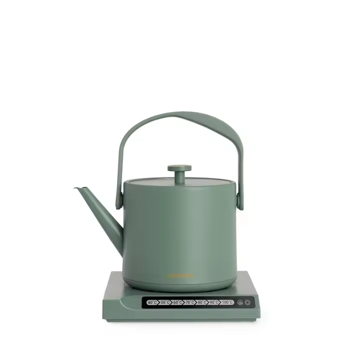 CREATE - Hervidor de agua, Tetera Eléctrica con Capacidad de  500 ml, Control de temperatura táctil  - HATTORI STUDIO - 1