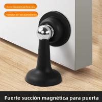 Parador De Puerta Magnético Fuerte Nuevo Sin Necesidad De Perforar Resistente Al Viento Silencioso Para Baño Y Piso - details 0