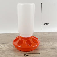 Alimentador Automático Para Pollos Cesta Para Ponedora Gallo Aves De Corral Pato Carne De Aves Suministros De Alimentación Y Agua - details 5