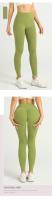 Leggings De Yoga Para Mujer Cintura Alta Transpirables Para Fitness Correr Ciclismo Pantalones De Ejercicio De Verano Ropa De Gimnasio - details 7