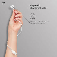 SATISFYER CARGADOR USB MAGNÉTICO CABLE COLOR BLANCO JUGUETES SEXUALES - details 0