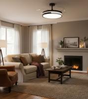 BEL AIR HOME - Ventilador de Techo ROBIN con Luz LED Personalizable y Motor DC Eficiente - details 1