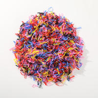 Molans 1000PCS Cinturones De Pelo De Goma En Colores Mixtos Resistente Accesorios Para El Cabello Simple Y Duradero Para Mujer - details 4
