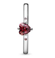 PANDORA Anillo con Corazón Rojo centeleante, Viene con Caja De Regno original. - details 0