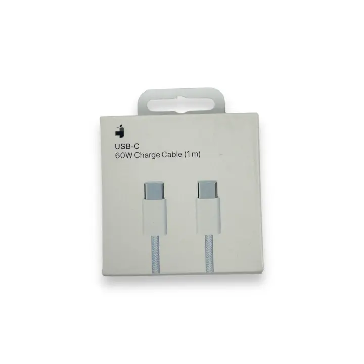 CABLE USB C A USB C FOR APPLE IPHONE 15/15 PLUS/15 PRO/15  PRO MAX/ 16/16 PRO/16 PLUS/16 PRO MAX. CABLE TRENZADO LARGO 2 METROS IPHONE - 1