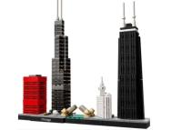 Modelo De Arquitectura De Chicago DIY21033 Serie De Skylines Clásicos Regalo De Cumpleaños Para Niños Construcción De Bloques De Plástico ABS - details 1