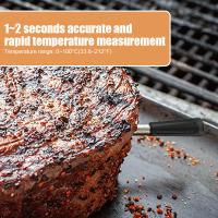 Termómetro De Carne Con Bluetooth 165 Pies Termómetro Inteligente Para Alimentos Con Cable De Carga USB Para Horno Asador - details 3