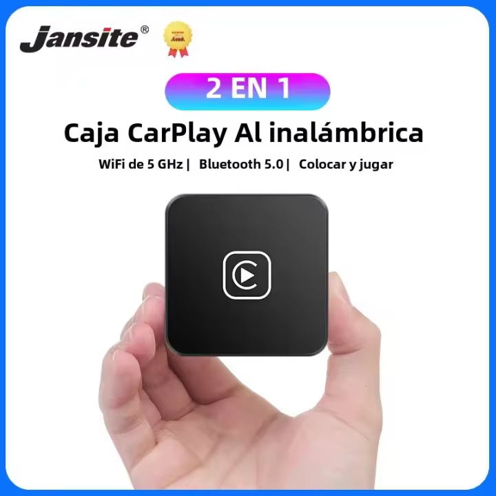 Adaptador De Auto Android Wireless CarPlay Para Sistema Linux Mini Bocina Para Carro Actualización OEM Venta Caliente 2024 - 1