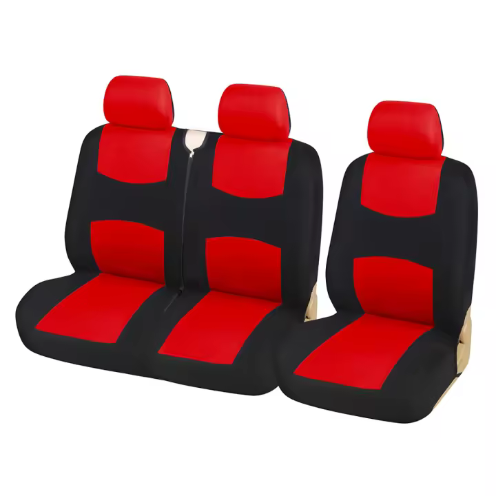 Funda para asiento de coche, cojín para asiento de carro, Funda para asiento de carro, Funda de asiento Universal a cuatro - 1