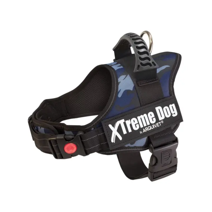 ARQUIVET - Xtreme Dog - Arnés para Perros en color Camuflaje Azul (6 Tallas) - 1