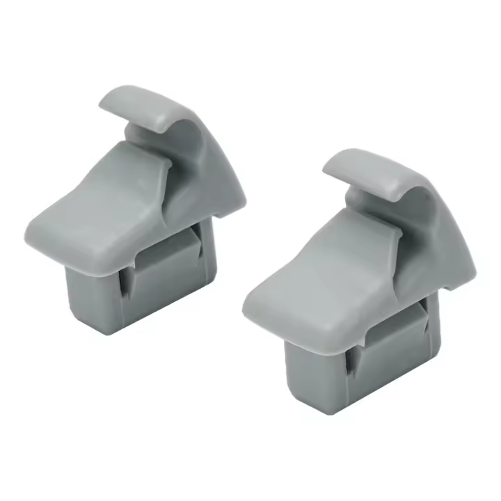 Herramienta De Soporte Para Visera Solar Mitsubishi Lancer Outlander Sport ASX Color Gris MR654343 Clip De Placa De Sol Negro - 1