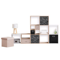 Caja de almacenamiento de tela - Cesta organizadora plegable - Motivos Florales - 31x31x31 - 5 FIVE - Varios Modelos - details 4
