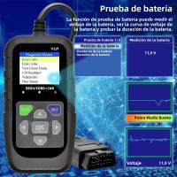 Herramienta De Diagnóstico OBD2 Automotriz Lector De Códigos De Falla Probador De Tensión Del Motor Probador De Carga - details 0