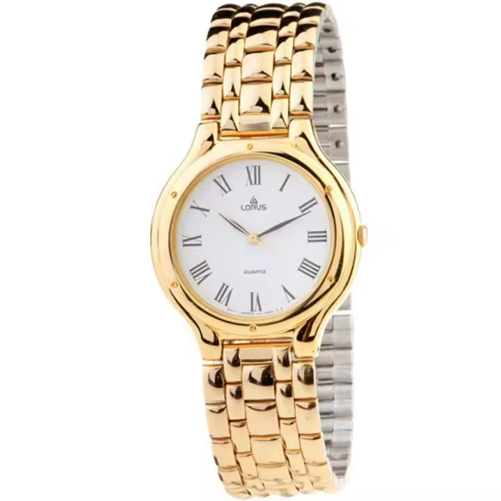 Lorus Rph-620  Reloj Para Para Hombre Color Dorado - 1