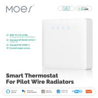 Termostato Inteligente Wifi Para Calefacción Por Cable Piloto Compatible Con Alexa Y Google Home Monitoreo De Electricidad Ecowatt Control Remoto - details 0