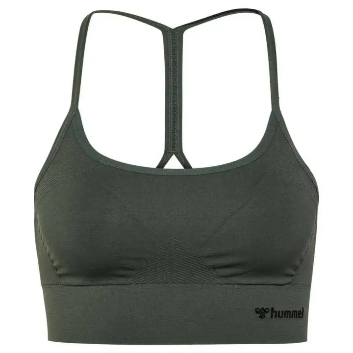 Hummel Top Deportivo Tiffy Seamless Verde - 1