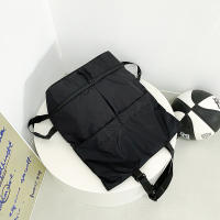 Mochila de Moda para Mujeres Desplazamientos de Transporte Sólido Casual Hombro Nylon Impermeable - details 38