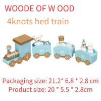 Adorno De Navidad De Tren De Madera/Plástico Decoración De Feliz Navidad Para El Hogar Regalos De Xmas 2023 Día De Año Nuevo 2024 - details 16