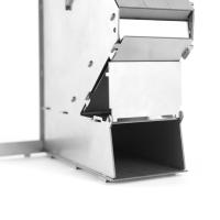Estufa De Madera Mini Para Camping Portátil Adecuada Para Tienda De Tela De Campaña Quemador Desmontable De Acero Inoxidable Rocket Stove Grill De Bolsillo Para Picnic - details 13
