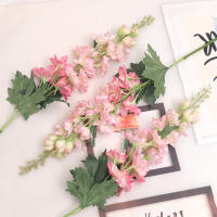 Hiedra De Azafrán Artificial Larga 75cm Delicioso Delfín Silken Falso Flor Para Decoración De Boda Hogar Jardín Fleurs Artificielles - details 3
