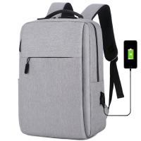 Mochila Grande Para Hombres Con Puerto USB Para Viajes De Negocios Y Comercio Sensación Premium Mochila De Lujo Para Computadora Portátil Y Tablet - details 7