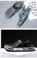 Zapatillas De Hombre Casual Transpirables Y Cómodas Para Verano Impermeables Con Bajo Suave Para Playa Zapatillas De Conducción Dual Propósito - details 11