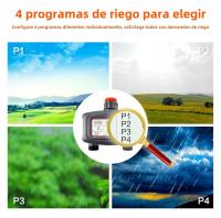 Temporizador De Agua RainSeer 2-Way IP65 Impermeable Con Pantalla LCD Controlador Automático De Sistema De Riego Para Jardín - details 3