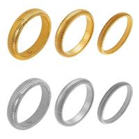 Pulsera De Acero Inoxidable Impermeable Retro Con Elasticidad Y Polvo Metálico Dorado 18K Platinado Moda Unisex Para Hombres Y Mujeres - details 8
