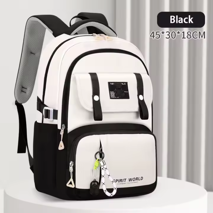Mochilas escolares impermeables de Nailon para niños y niñas, Bolsa de Libros para niños de Grade 1 A 6, 5 colores - 1