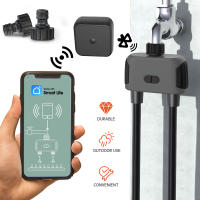 Controlador De Riego Automático Para Jardín Con WiFi Y Bluetooth Compatible Timer Timed Con Gateway Accesorios 3/4" - details 0