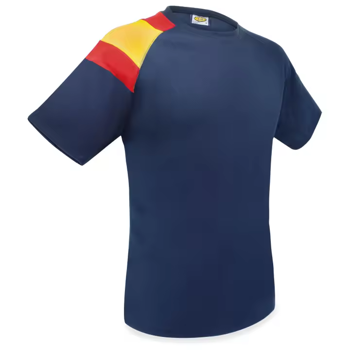 Camiseta bandera de España Hombre, mujer, unisex, Deporte, Casual, Navegación, Policía - 1