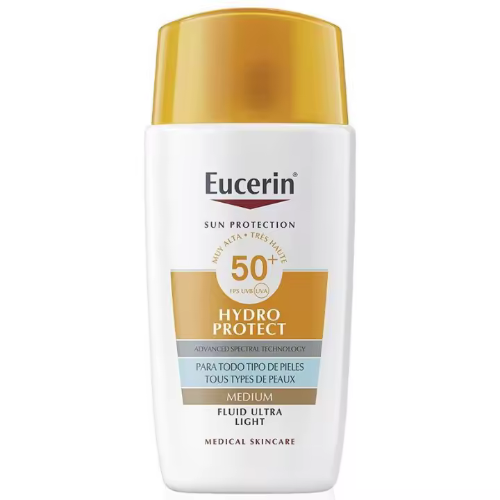 Sun Protection Hydro Protect Fluido Con Color Spf50+ #Medium 50 Ml - 1