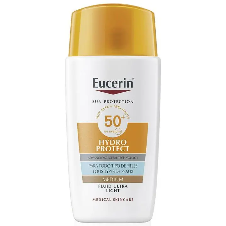 Sun Protection Hydro Protect Fluido Con Color Spf50+ #Medium 50 Ml - 1